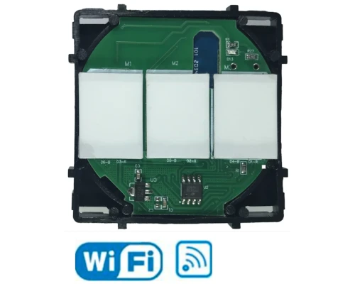 Сенсорний Wi-Fi/RF вимикач модуль M-SK-W803Y-01-N — 3 клавіші 